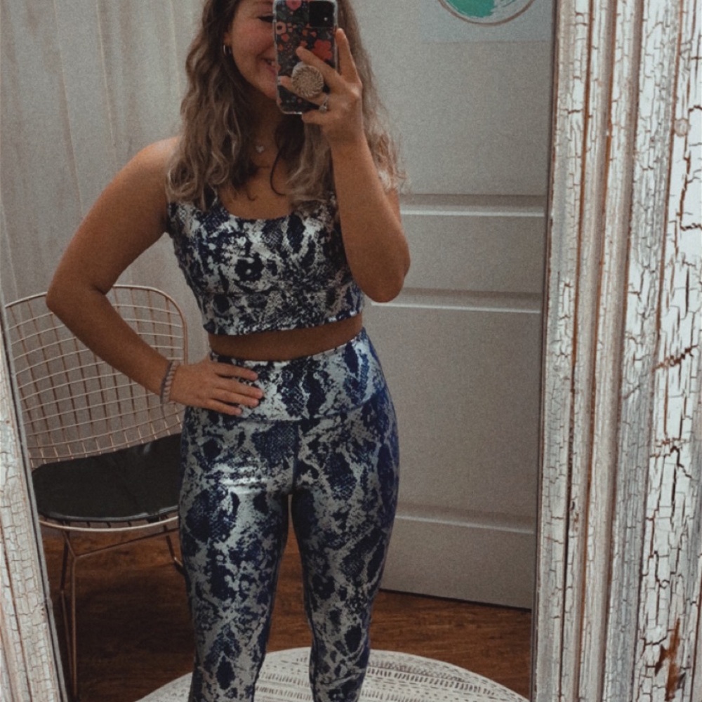 Snakeskin Workout Set